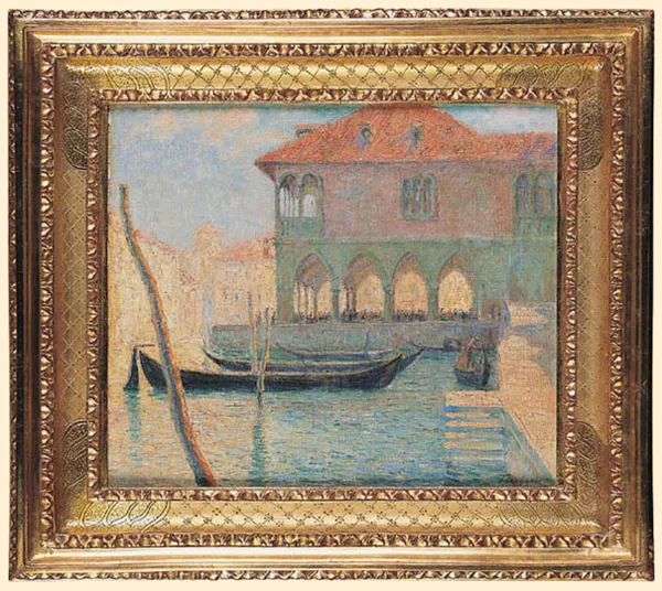 Hans  Flüggen, PESCHERIA W WENECJI, ok. 1910