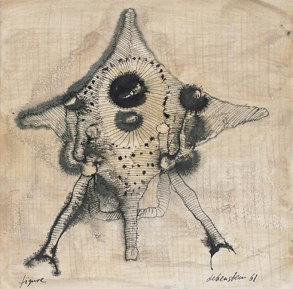 Jan Lebenstein, Figure, 1961