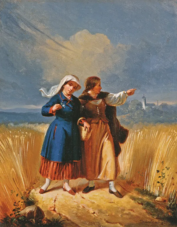 Władysław Bakałowicz, Droga wśród zbóż