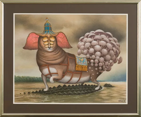 Jacek Yerka, PODRÓŻ AZORA, 2010