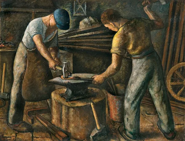 Tymon Niesiołowski, W KUŹNI, 1941 