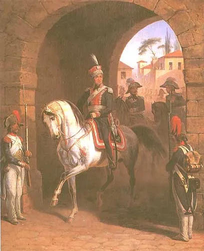 January Suchodolski, Wjazd generała H. Dąbrowskiego ...