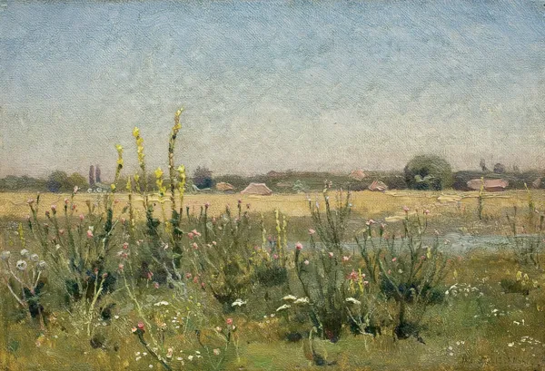 Jan Stanisławski, KWIATY NA STEPIE, lata 80. XIX w. 