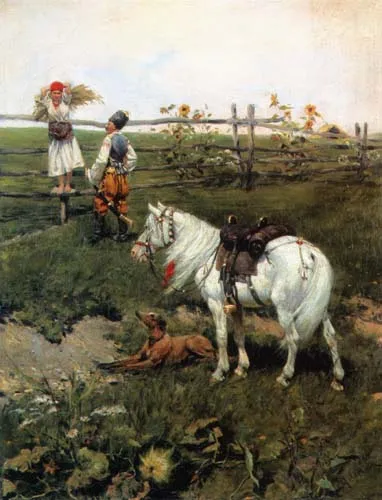 Stanisław Ksawery Szykier (pseud. Siekierz), Kozak i dziewczyna