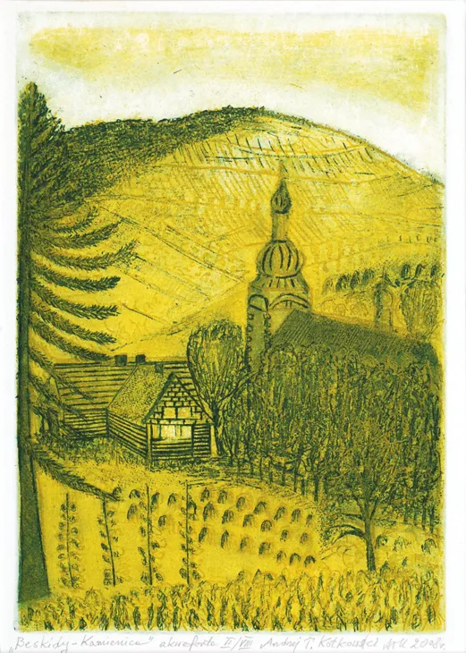 Andrzej Tadeusz  Kotkowski, Beskidy – Kamienica, 2008