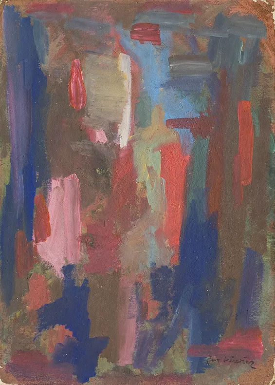 Andrzej  Jurkiewicz, Z cyklu Tłum, ok. 1962-67 