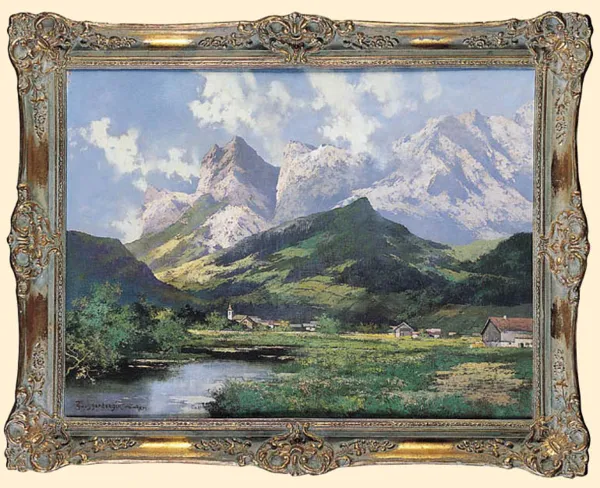 Theodor Otto Michael Guggenberger, PEJZAZ ALPEJSKI