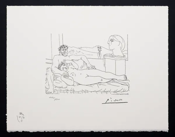 Pablo Picasso, Artysta i modelka, 1933-1973