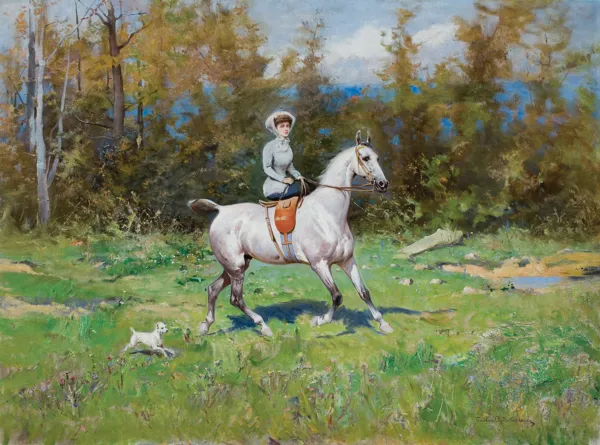 Tadeusz Ajdukiewicz, AMAZONKA NA SIWYM KONIU