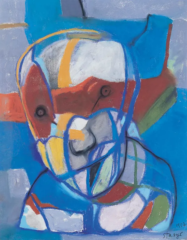 Stasys Eidrigevičius, Niebieski, 1997