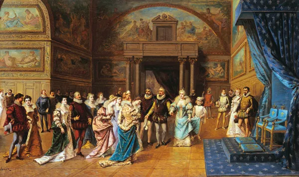 Władysław Bakałowicz, Na dworze Walezjuszy