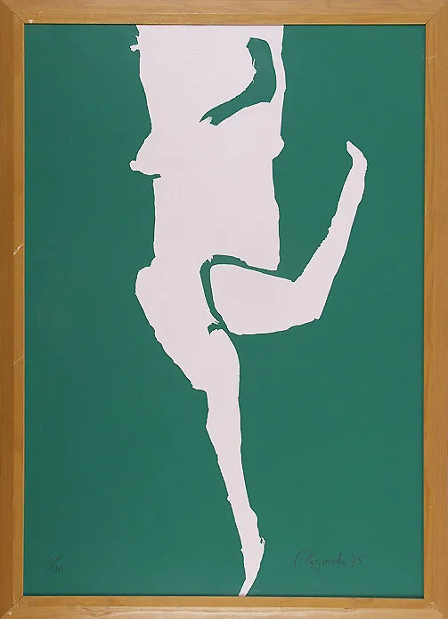 Teresa Pągowska, Biała sylwetka, 1995