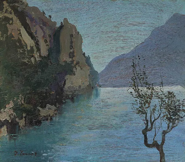 Iwan Trusz, PEJZAŻ Z KRYMU, 1936