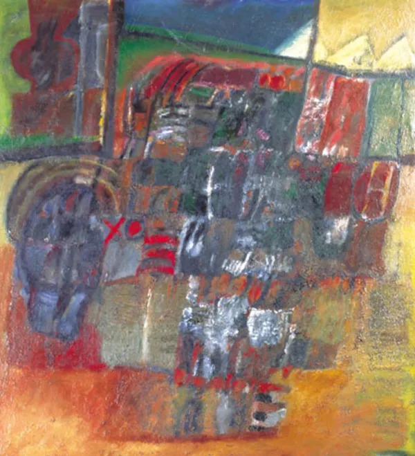 Barbara Szubińska, W kuźni, 1965