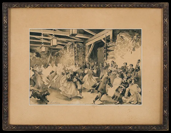 Włodzimierz Łuskina, WESELE ELŻUSI BOHATYROWICZÓWNY I FRANCISZKA JAŚMO