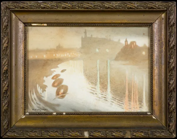 Stanisław Fabijański, WIECZORNY WIDOK NA WAWEL