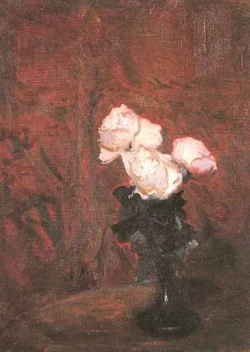 Leon Wyczółkowski, Białe róże