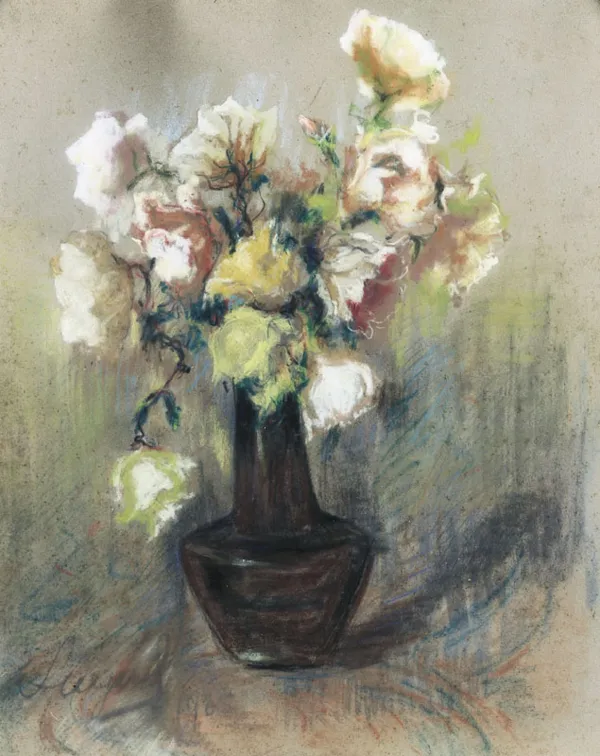 Leon Wyczółkowski, Róże w wazonie, 1905