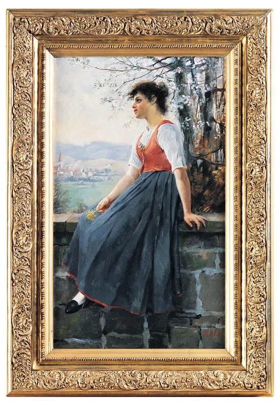 Therese Mor-Sunegg, Dziewczyna z Tyrolu, 1893