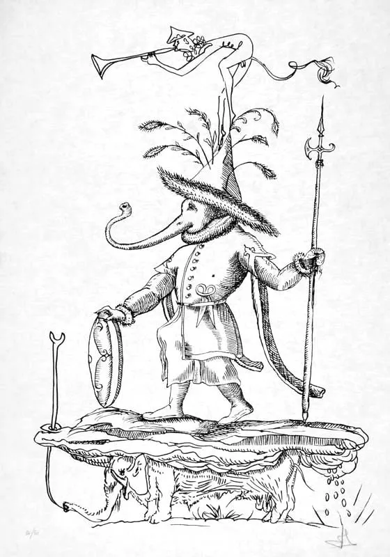 Salvador Dali, Ilustracja 15 z teki les songes...