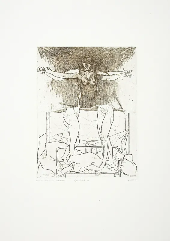 Jacek Waltoś, POMIĘDZY NAMI- KRES (ZASŁONA), 1981