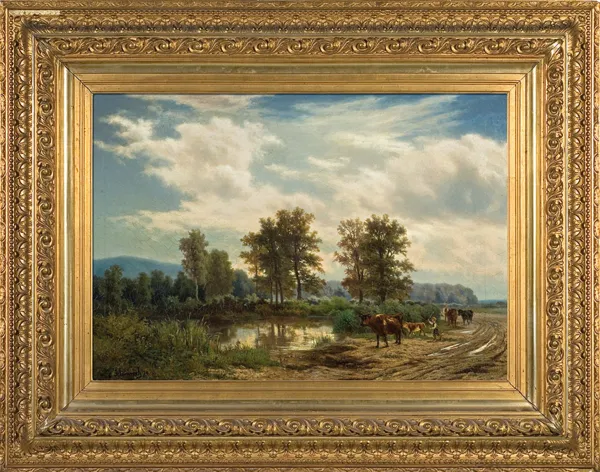 Julius Schönrock, PO DESZCZU, 1874