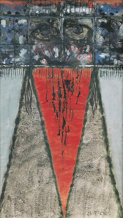 Rajmund Ziemski, KOMPOZYCJA, 1956