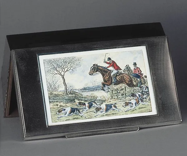 Autor nierozpoznany, Kasetka na papierosy, ok. 1920 