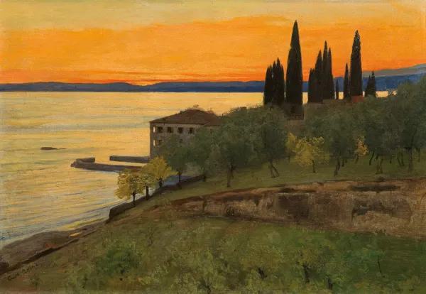 Curt Agthe, SAN VIGILIO NAD LAGO DI GARDA, listopad 1903