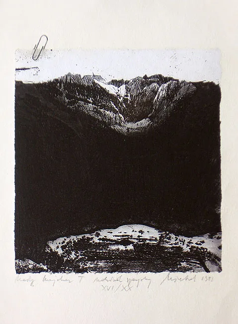 Andrzej Pietsch, Mały krajobraz, 1981