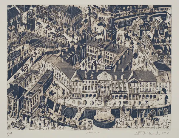 Edward Dwurnik, Warszawa, 2002