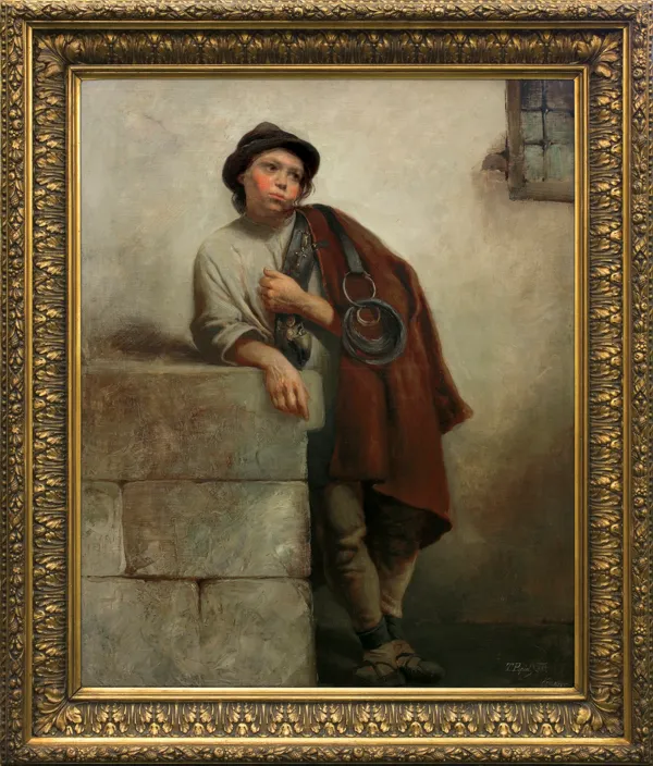 Tadeusz Popiel, CHŁOPIEC STAJENNY, 1883