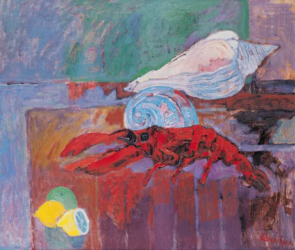 Jan Szancenbach, MARTWA NATURA Z HOMAREM