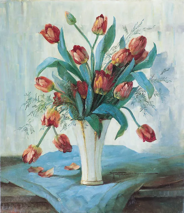 Hedwig Petermann, CZERWONE TULIPANY