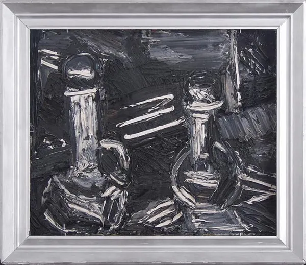 Ryszard Łagodziec, Martwa natura, z cyklu Martwa natura, 1989 