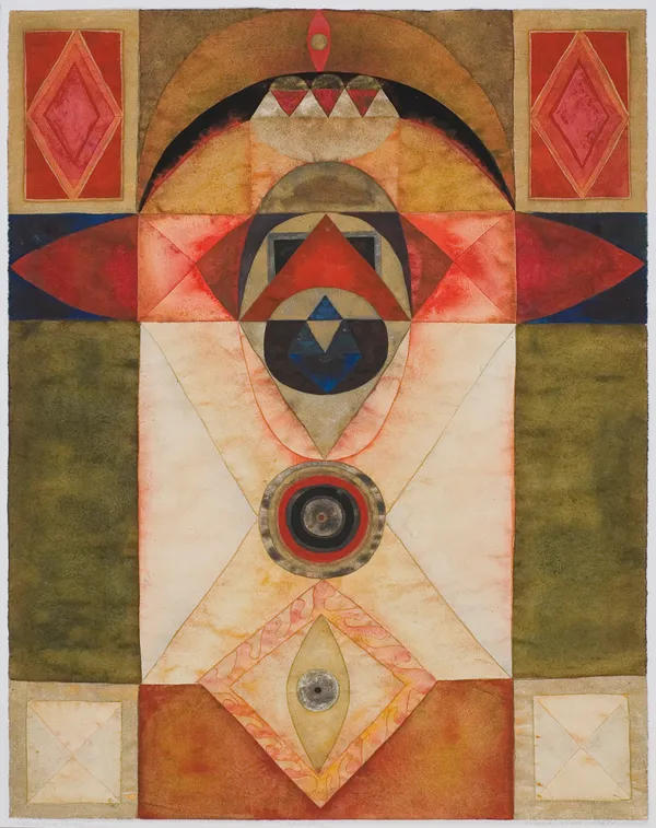 Urszula Broll, Między szczelinami, 1968