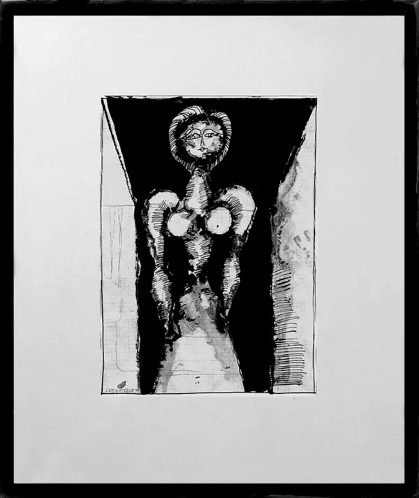 Jan Lebenstein, Akt, 1955