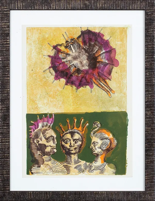 Jan Lebenstein, KOMPOZYCJA Z TRZEMA POSTACIAMI