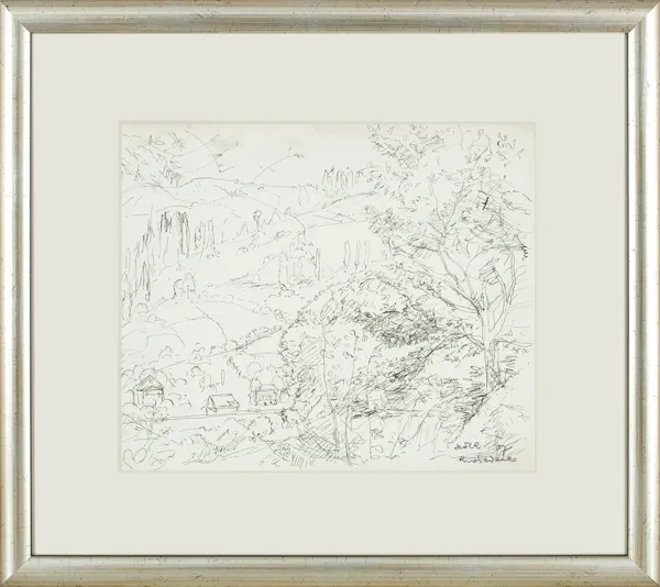 Hanna Rudzka-Cybisowa, Krościenko, 1957