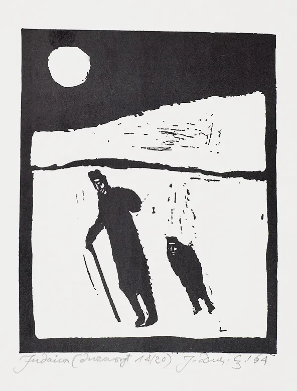 Jerzy Duda Gracz, Z cyklu Judaica, 1964