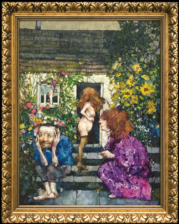 Jerzy Duda Gracz, OBRAZ 2127. STOK – ICH TROJE, 1997