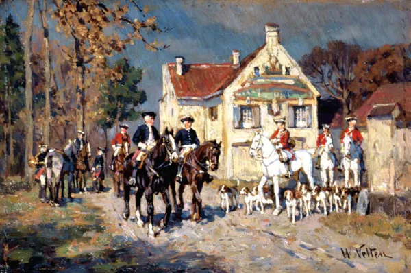 Wilhelm Velten, Wyjazd na polowanie