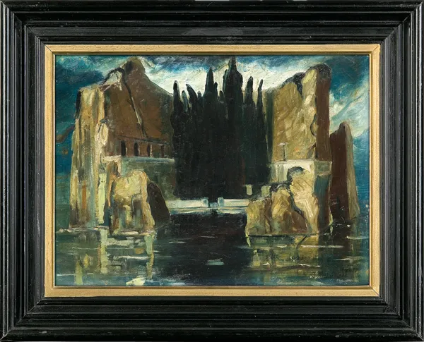 Jacek Malczewski, WYSPA UMARŁYCH, ok. 1885