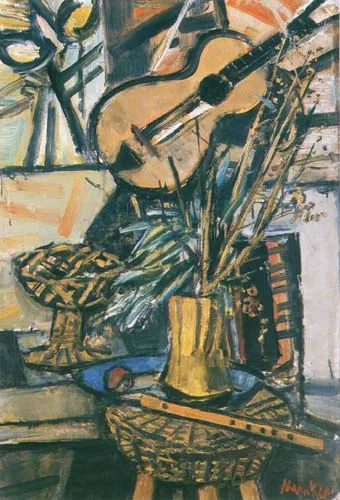 Zygmunt Menkes, Martwa natura z gitarą