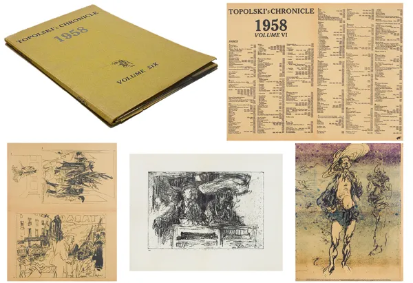 Feliks  Topolski, TOPOLSKI CHRONICLE, 1958