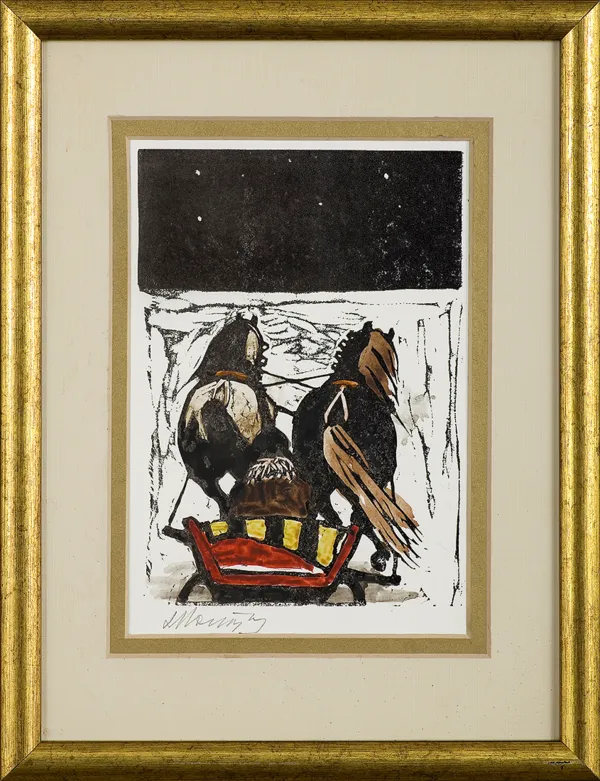 Ludwik Maciąg, Sanie