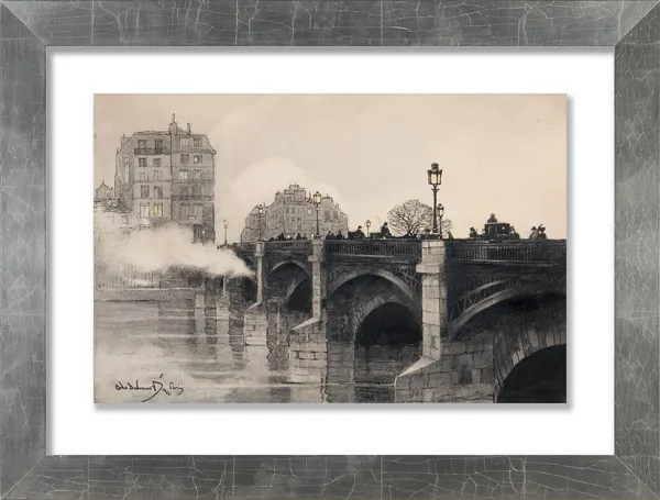 Odo (Otton) Dobrowolski, PARYŻ. PONT NEUF, 1911 