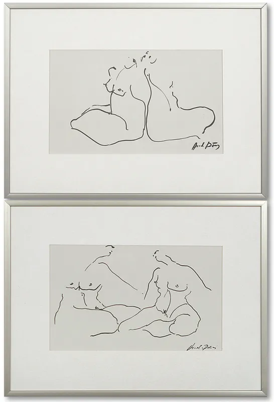 Andrzej Domżalski, Z cyklu Relacje (para obrazów), 2009 