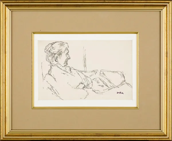 Hanna Rudzka-Cybisowa, Portret kobiety na kanapie