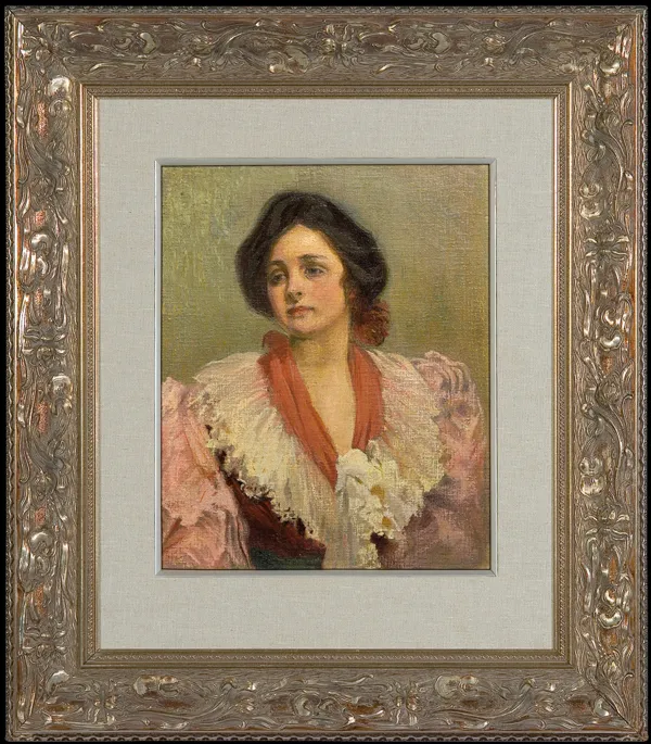 Józef Mehoffer, PORTRET W. JANAKOWSKIEJ, SIOSTRY ŻONY ARTYSTY, 